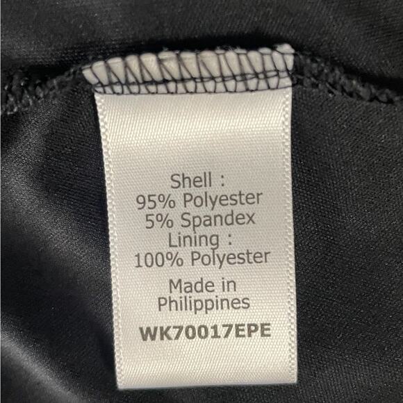 41 Hawthorn Faux Wrap Gray and Black Cheetah Print Dress Size Small Petite - Picture 2 of 5